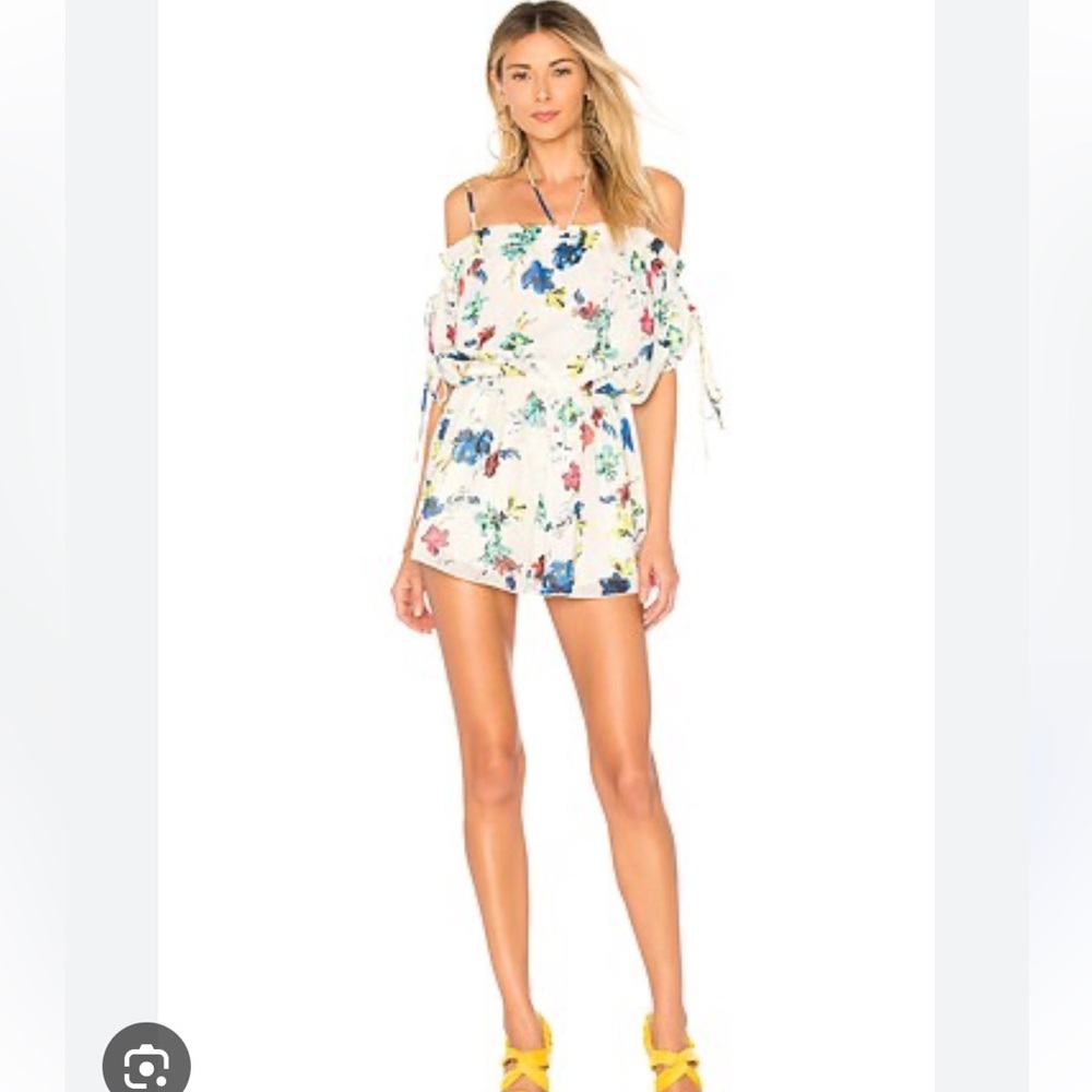 House of Harlow 1960 REVOLVE Garnier Romper Romantic Wedding Bride Bachelorette - Picture 10 of 11